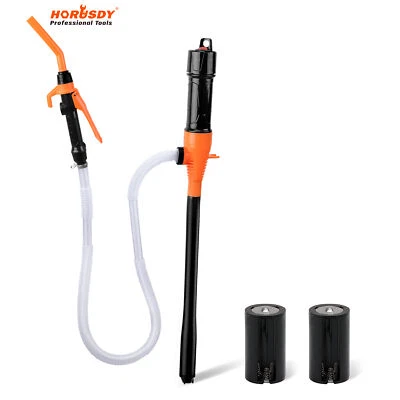 Bomba de sifón de transferencia de líquido de lujo alimentada por batería gasoil agua pecera NUEVO Foto 1 de 4