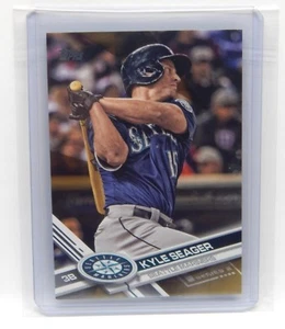 2017 Topps Gold #652 Kyle Seager #'d 1886/2017 Seattle Mariners - Imagen 1 de 2