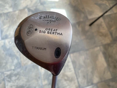 Callaway Great Big Bertha War Bird 9 Degree 1-Wood Driver Titanium Firm BBUL 45" - Image 1 of 4