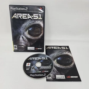 Área 51 (Sony PlayStation 2, 2005) PS2 CIB con registro probado - Imagen 1 de 6