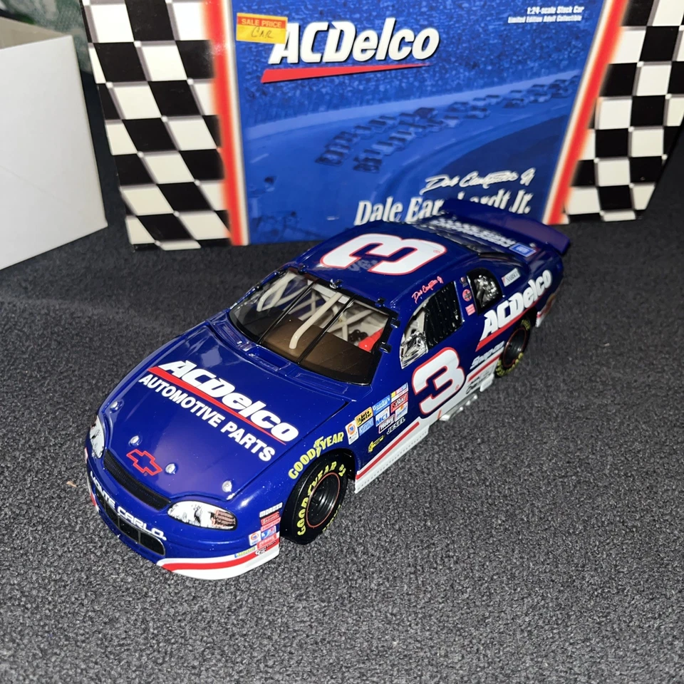 ACTION 1:24 DALE EARNHARDT JR. 1999 AC DELCO  DIECAST CHEVOLET MONTE CARLO - Image 1 of 4