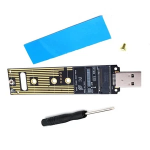 1 Set NVME USB Adapter 10Gbps USB3.1 Gen 2 for M2 NVMe 2230 2242 2260 22801297 - Afbeelding 1 van 10