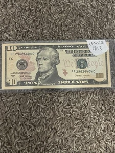 $10 Uncirculated Series-2017A-USA-CRISPY/BANK NOTE - Picture 1 of 8