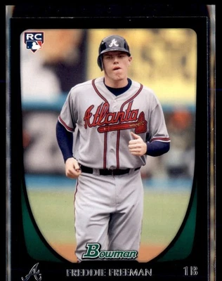 Bowman Freddie Freeman 2011 novato Atlanta Braves #205 Foto 1 de 2