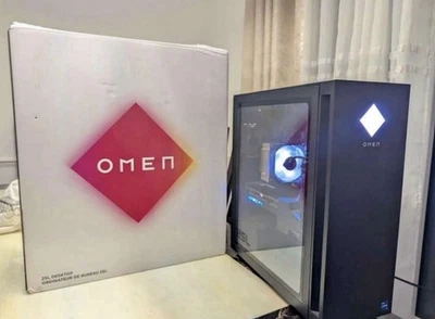 HP Omen 25L Gaming Desktop I5 14400f 32gb ddr5 Ram Rtx 4060 ti 1tb SSD - Image 1 of 2