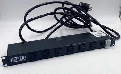 Tripp-Lite RS-1215-20T 1U Rack-Mount Power Strip, 120V, 20A - Image 1 of 4