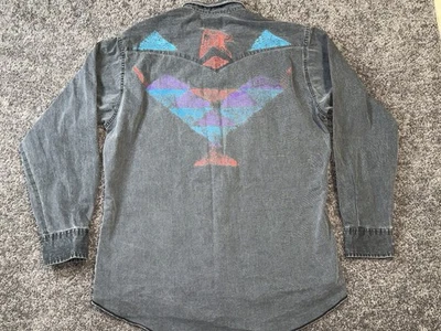 Cepillo Wrangler vintage raro X-Long Tails Western 16,5 35 Eagle Aztec Foto 1 de 4