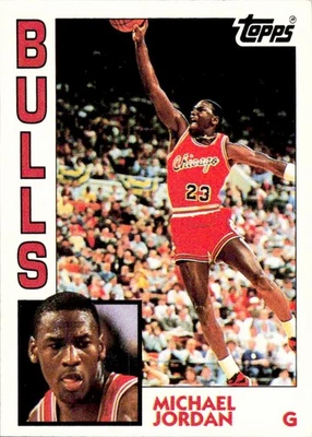 Michael Jordan Topps Archives #52 1992-93 Foto 1 de 2