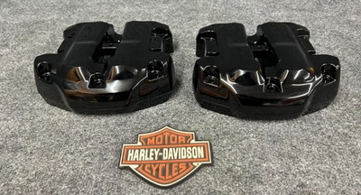 OEM HARLEY-DAVIDSON 17-22 M8 GLOSS BLACK Rocker Boxes 25700371/25701489 Foto 1 de 4