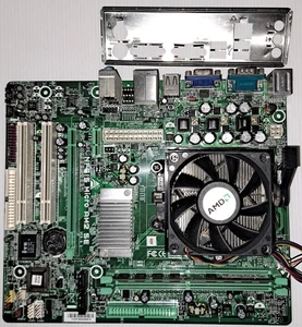 Scheda Madre Biostar NF61S MICRO AM2 SE con CPU AMD e Ram - Picture 1 of 1