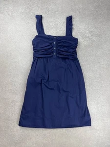 Burberry Brit Cotton Blue Dress Size US 6 - Picture 1 of 17