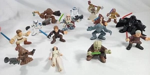 15 figuras de Star Wars Skywalker Darth Vader, Obi Wan Kenobi, R2D2, Leia, más - Imagen 1 de 9