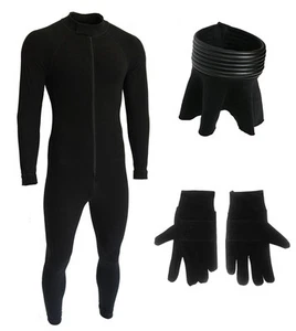 BUNDLE - Bodysuit, Neck Seal and Gloves for a Star Wars Stormtrooper Costume - Picture 1 of 6