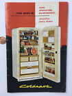 Vintage Coldspot Refrigerator Manual Sears Round Corners Late 1950's photo