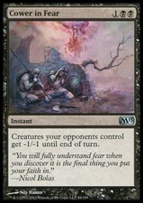 1x MTG Cower In Fear - M13 Uncommon - Magic Card