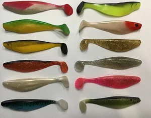 Esca da nuoto 6" Shad, Sassy Shad, coda di pagaia, esca in plastica morbida - Foto 1 di 13