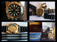 SEIKO 5 SPORTS SRP357J2 AUTOMATIC 4R36 CON 2 CINTURINI NUOVO RARO BOX GARANZIA