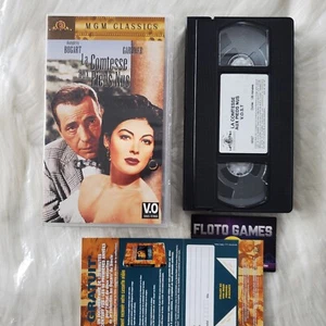 VHS D'Origine FR : La Comtesse aux Pieds Nus - Gardner VOST - 1954 - Floto Games - Picture 1 of 2