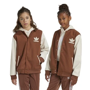 Size M- Adidas ORIGINALS UNISEX KIDS ADICOLOR JACKET, Preloved Brown. - Picture 1 of 7