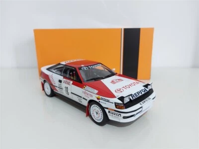 TOYOTA CELICA GT-FOUR ST165 Rally Sanremo 1990 #19 - IXO 1/18 art. 18RMC069C.20 - Immagine 1 di 4