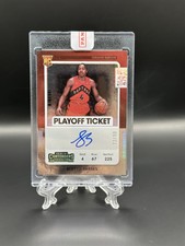 Scottie Barnes 2021 Contenders Playoff Ticket /99 #104 Rookie RC Auto SEALED