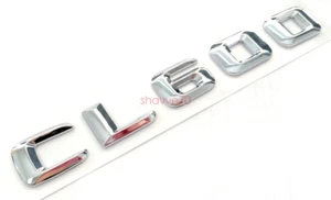 #1 CHROME CL600 FIT MERCEDES CL600 REAR TRUNK NAMEPLAT EMBLEM BADGE LIFTGATE - Bild 1 von 2
