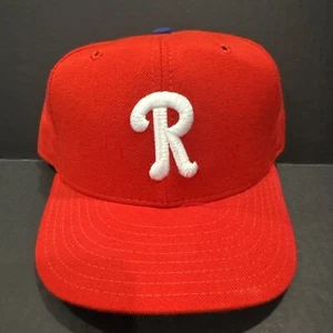 Vtg MILB 7 1/2 New Era 5950 Hat Pro Model Reading Phillies Wool On Field - Picture 1 of 4