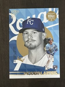 2022 Topps Gallery Modern Artists Bobby Witt Jr. Rookie #MA-20