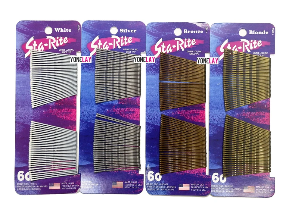 Sta-Rite - Bobby Hair Pins - 60 ct - Image 1 of 1