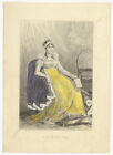 &quot;Napoleon I&#39;s consort, Empess Josephine&quot;, watercolored steel engraving, ca. 1850