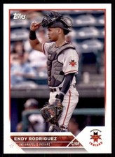 2023 Pro Debut Base #PD-81 Endy Rodriguez - Indianapolis Indians