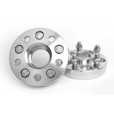 2x 20mm 5x114.3 wheel spacer adapter M12x1.5 64.1mm for Land Rover - Image 1 of 4