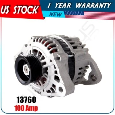 Alternator For Nissan Altima L4 2.4L 1998 1999 2000 2001 1998-2001 23100-0Z400 - Image 1 of 4