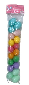 Easter Eggs Fillable Bright Colors Basket Candy Stuffers - Picture 1 of 1