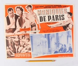 RARE Maniquies de Paris, Mexican Movie Lobby Card, 16" x 12" - Picture 1 of 5