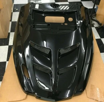 Carenado de montaje de capó negro Polaris XC SP RMK 500 600 700 1999 OEM 2631965-177 Foto 1 de 4