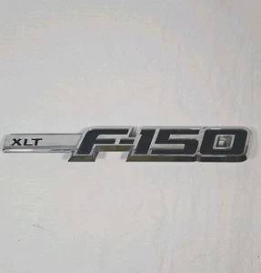 Ford "F-150 XLT" 2009-2014 emblema de guardabarros izquierdo de plástico - P/N - Bl34-16B115-AA - Imagen 1 de 9