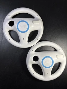 Juego de 2 Volante Mario Kart Oficial Nintendo OEM para Wii y Wii U Blanco - Imagen 1 de 6
