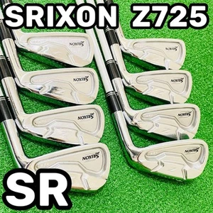 Srixon Z725 Mens RightHand Iron Set 8 pcs 39PusedGolf Clubs - Picture 1 of 9