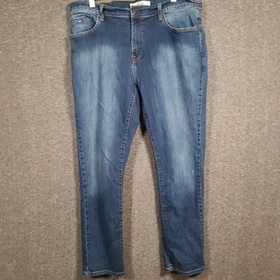 Tommy Hilfiger Denim Jeans Men's 36X30 Straight Leg Blue - Image 1 of 4
