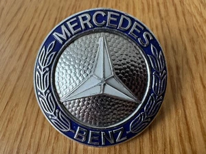 Mercedes Benz estrella emblema insignia parrilla radiador original | W123 A1238800088 - Imagen 1 de 2