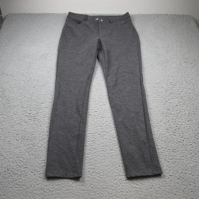 Брюки женские Michael Kors 8 серые плоские спереди китайские повседневные - Изображение 1 из 4