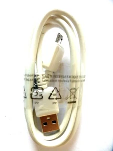 USB CABLE WHITE for SAMSUNG GALAXY NOTE 3, S5 - Picture 1 of 1