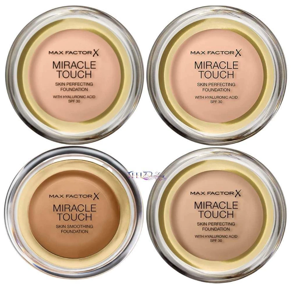 Max Factor Miracle Touch Skin Perfecting Foundation SPF 30 11.5g - Image 1 of 1