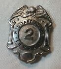 Insigne de police militaire original des années 1930-40 RARE !!! IBPOEW wapitis noirs