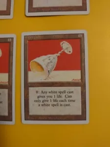 Magic the Gathering Card. Ivory Cup Artifact Revised. Old Vintage as pics - Picture 1 of 3