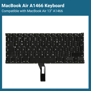 Apple MacBook Air 13" Replacement Keyboard UK A1466 2012 2013 2014 2015 2016 - Picture 1 of 1