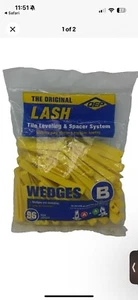 Lash Tile leveling & Spacer system Wedges QEP New 96 pack - Picture 1 of 2