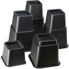 Bed Risers or Furniture Riser Adjustable and lifts in Heights of 8, 5 or 3 Inche