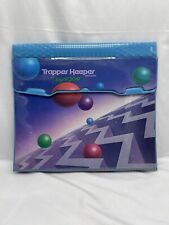 Vintage Mead TRAPPER KEEPER Designer Series 3 Ring Binder Folder Shapes Circles
